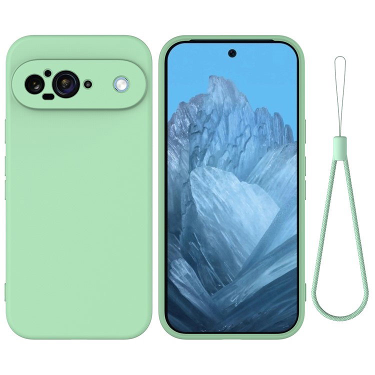 Nærbillede af Google Pixel 9 silikone cover