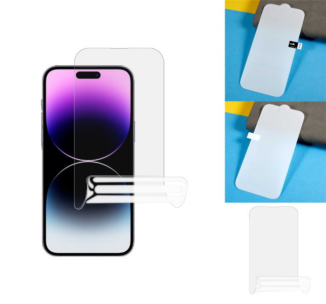 Ridsebeskyttelse til iPhone 16 Pro skærm