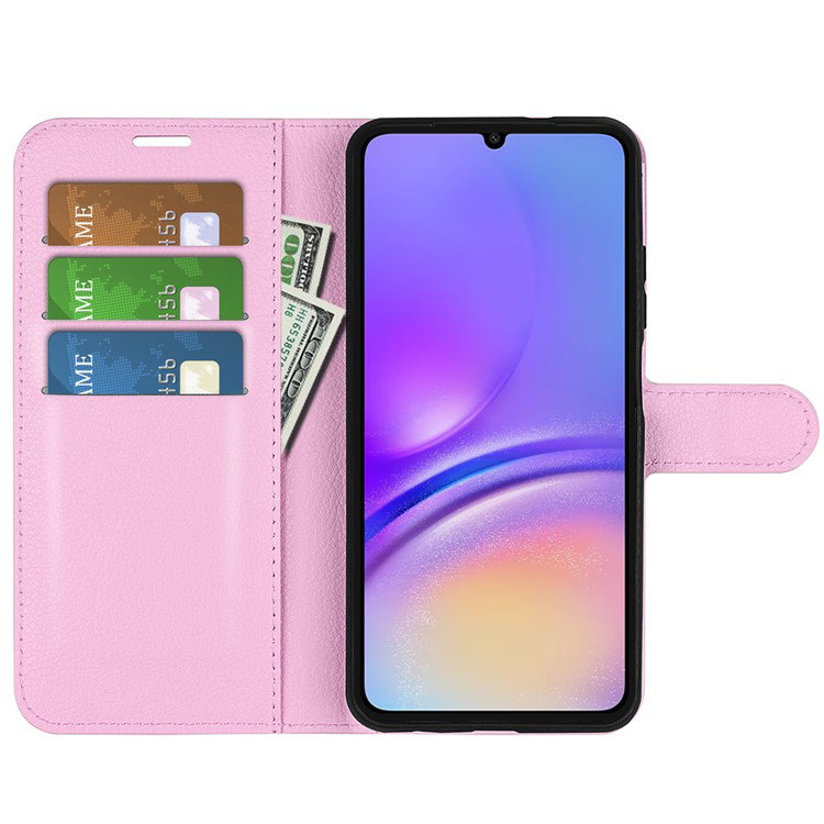 Lyserødt cover med magnetisk lukning til Galaxy A06