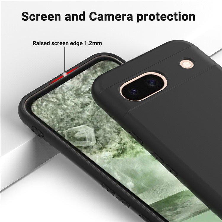 Nærbillede af Google Pixel 8a cover snor