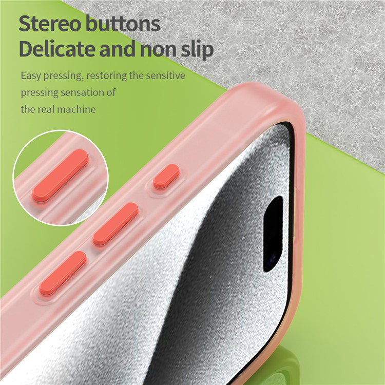 iPhone 16 Pro Cover med gennemsigtig bagside