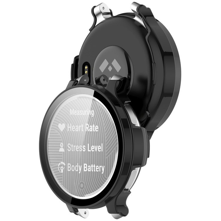 Garmin Lily 2 beskyttelsescover ved siden af uret
