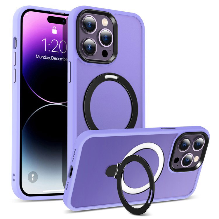 Lilla iPhone 16 Pro Max cover bagfra