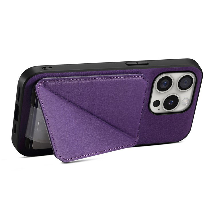 Slankt lilla etui til iPhone 16 Pro Max