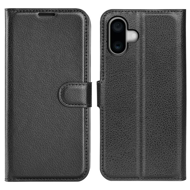  iPhone 16 Plus læder cover med stander