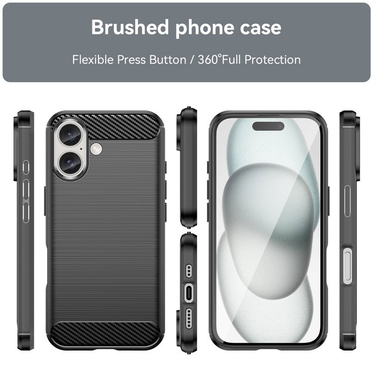 iPhone 16 cover på telefon
