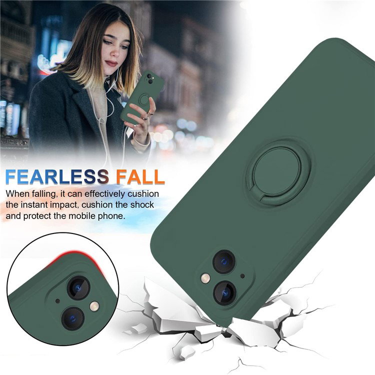 Miljøvenligt silikone-materiale af iPhone 15 cover