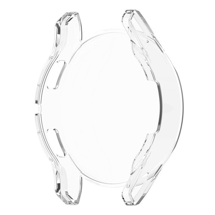 Samsung Galaxy Watch FE 40mm med beskyttelsescover set fra siden