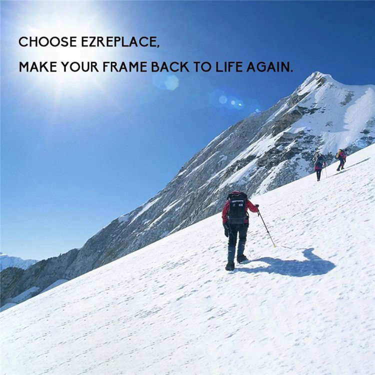 Nærbillede af blå polariserede linser