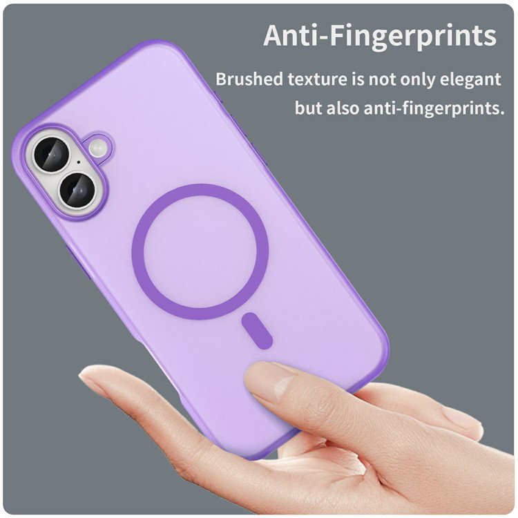 Mat overflade på iPhone 16 Plus Cover