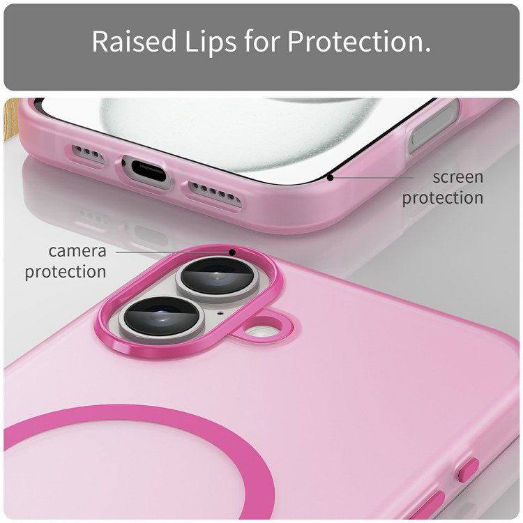 Nem adgang til knapper og porte med iPhone 16 Plus cover