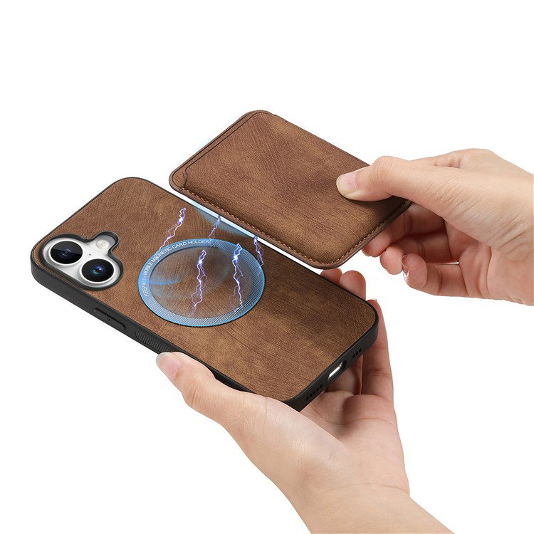 Detalje af løftede kanter på iPhone 16 cover