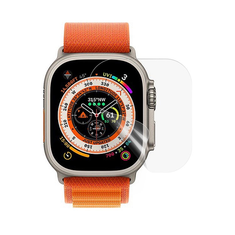 Fuld dækning af Apple Watch skærmen