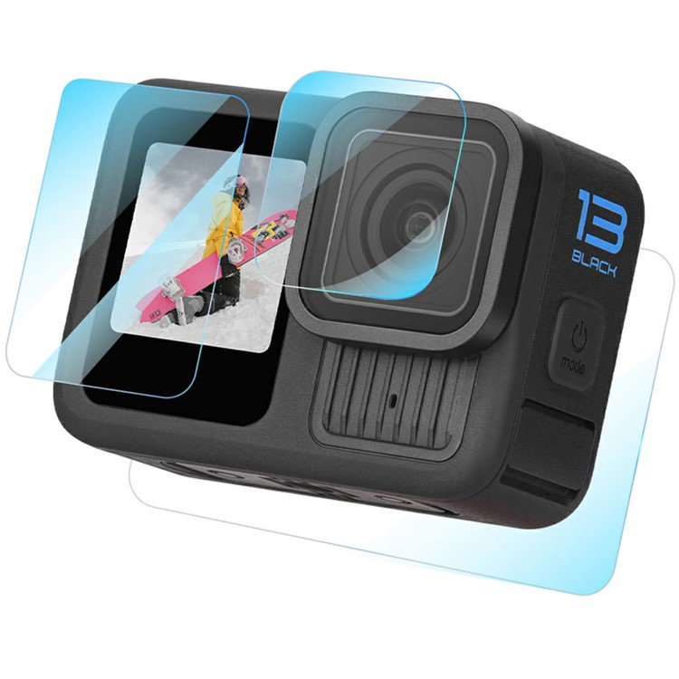 GoPro Hero 13 med monteret linsebeskyttelse