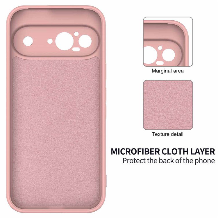 Google Pixel 9 beskytter mod ridser med silikone cover