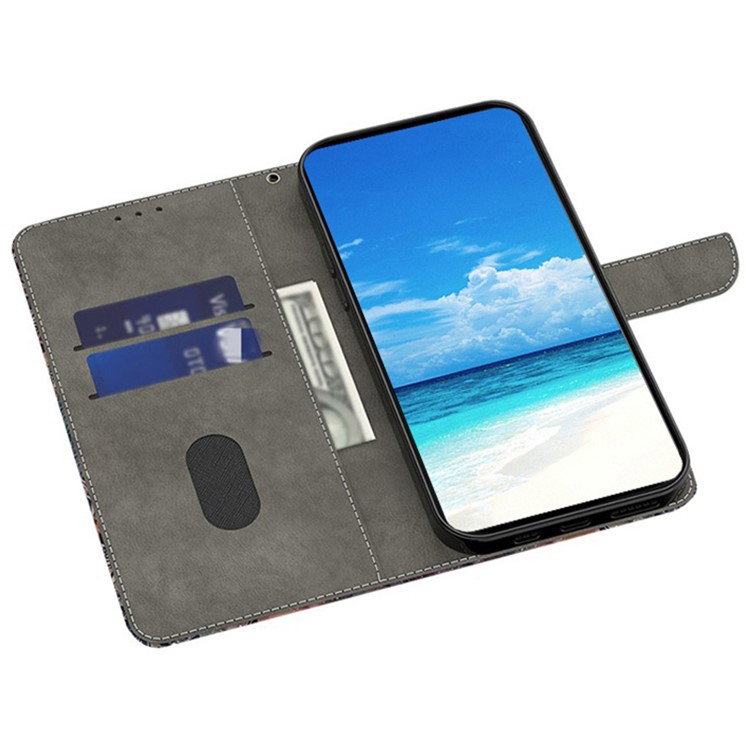 Samsung Galaxy A25 5G læder flipcover med kortholdere