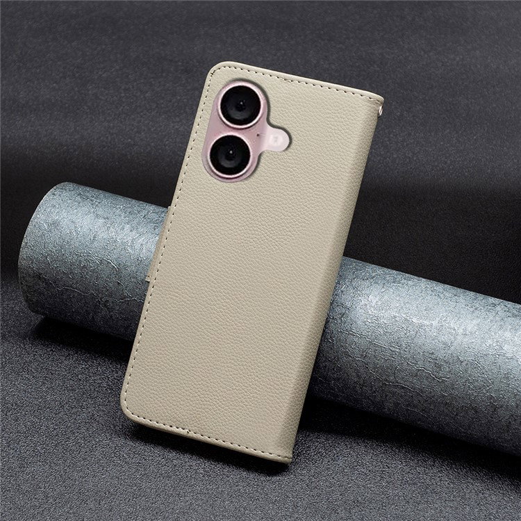 Strop på iPhone 16 Plus lædercover