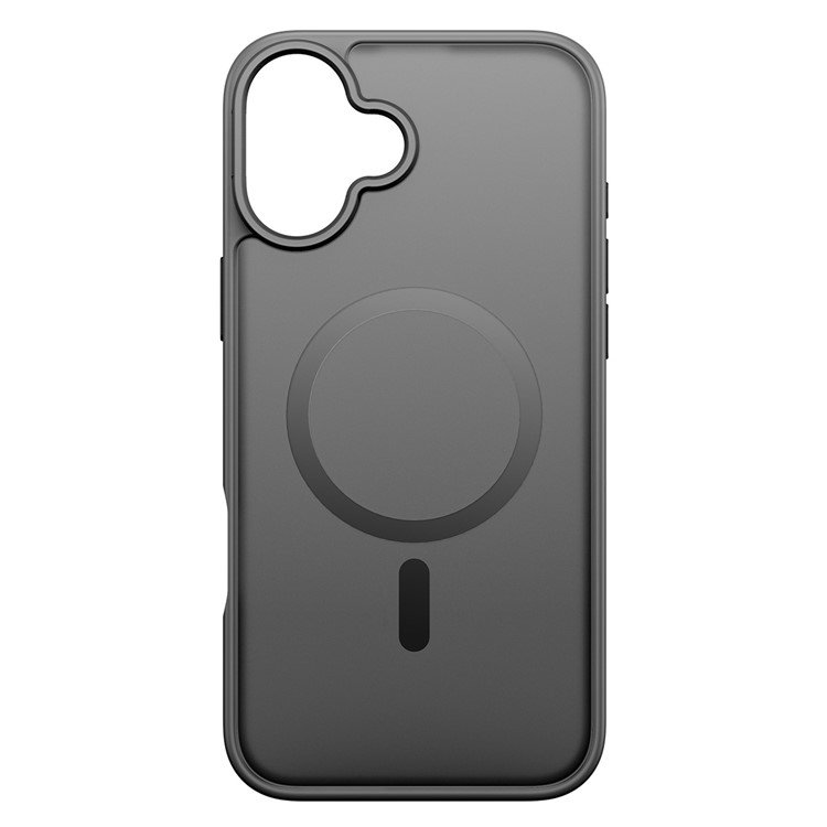 iPhone 16 cover med gummi- og plastmateriale