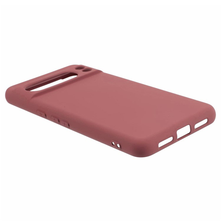 Google Pixel 8 Pro Beskyttelsescover Rød gummibelagt overflade