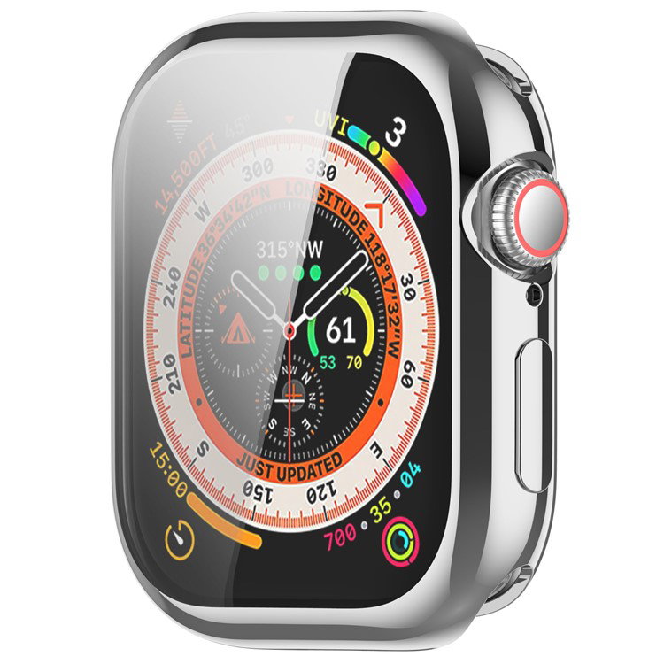 Apple Watch Series 10 beskyttelsescover sølv stødabsorbering