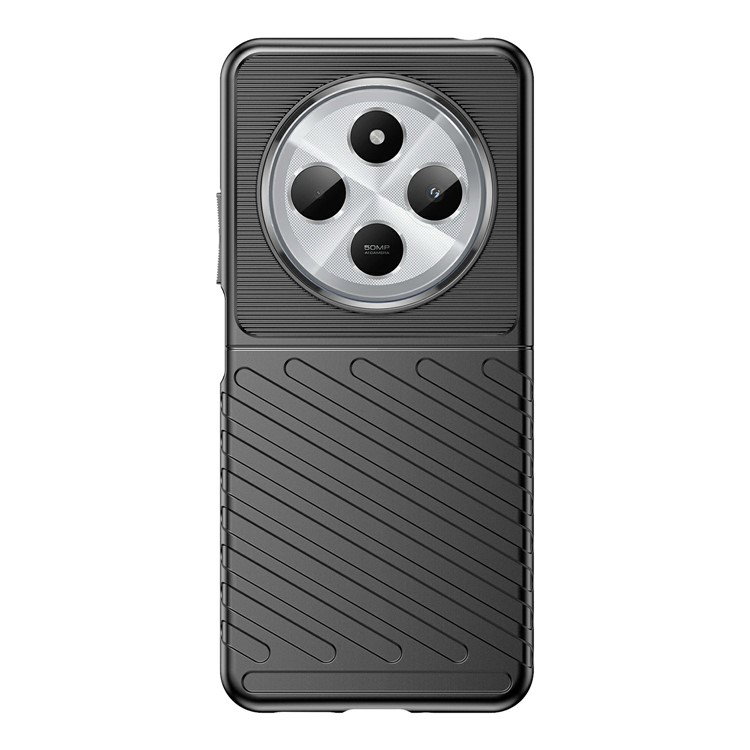Xiaomi Redmi 14C mobilcover skråtstribet mønster