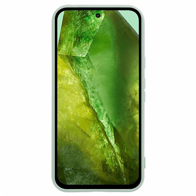 Google Pixel 8a TPU Cover i matcha grøn - set fra siden