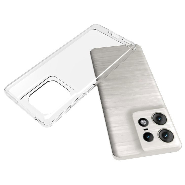 TPU cover viser beskyttende kant omkring kameraet