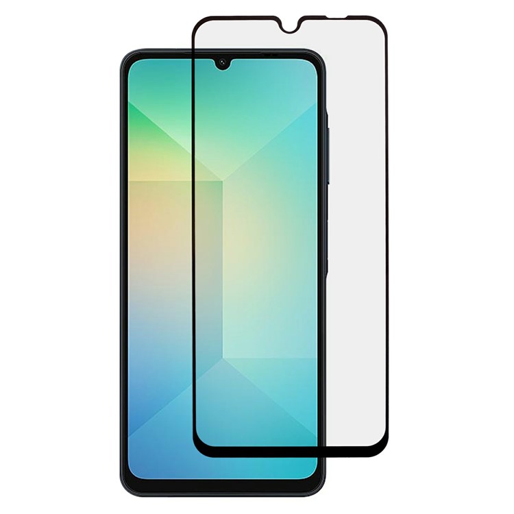 Samsung Galaxy A06 skærmbeskyttelse fra siden