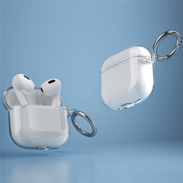 AirPods 4 beskyttet med et slidstærkt cover