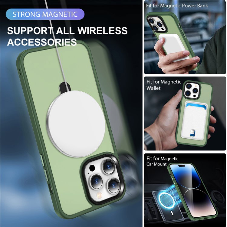 Magnetisk stander på iPhone 16 Pro Max cover