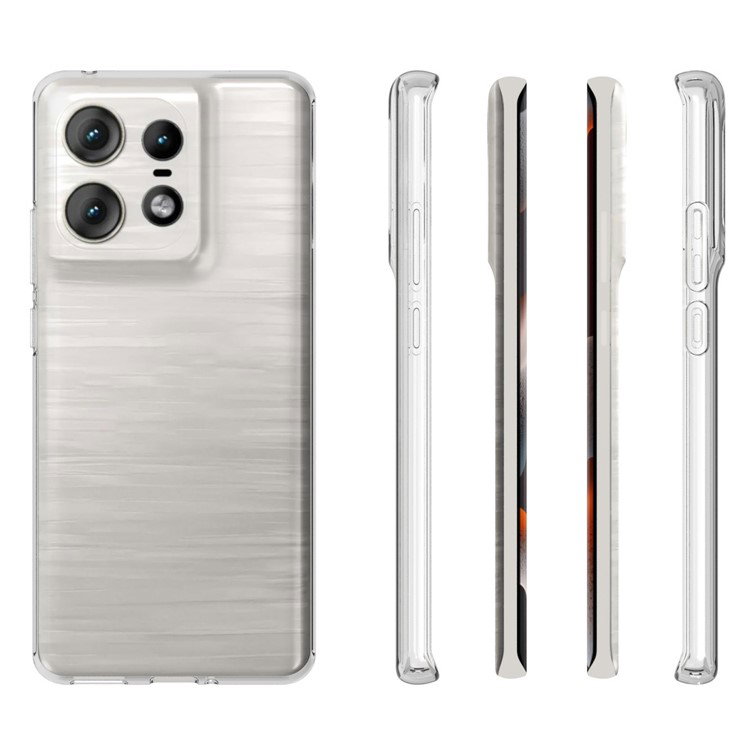 TPU cover på Motorola Edge 50 Pro 5G tæt på knapper