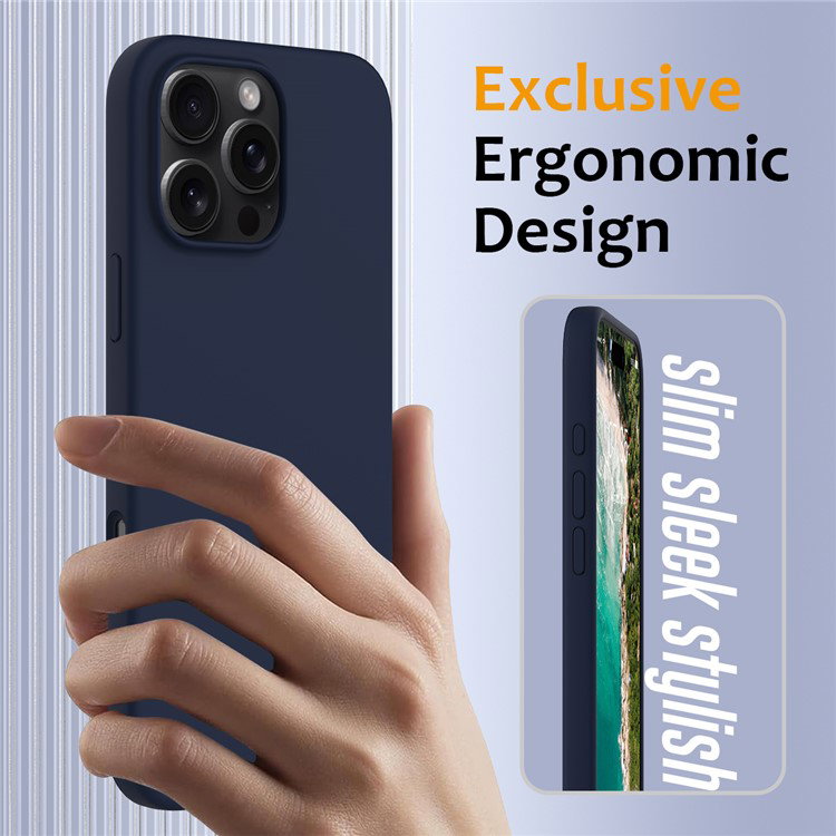iPhone 16 Pro i magnetisk beskyttelsescover liggende på bord