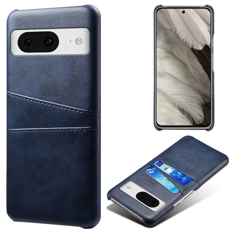 Google Pixel 8a cover med to kortlommer set bagfra