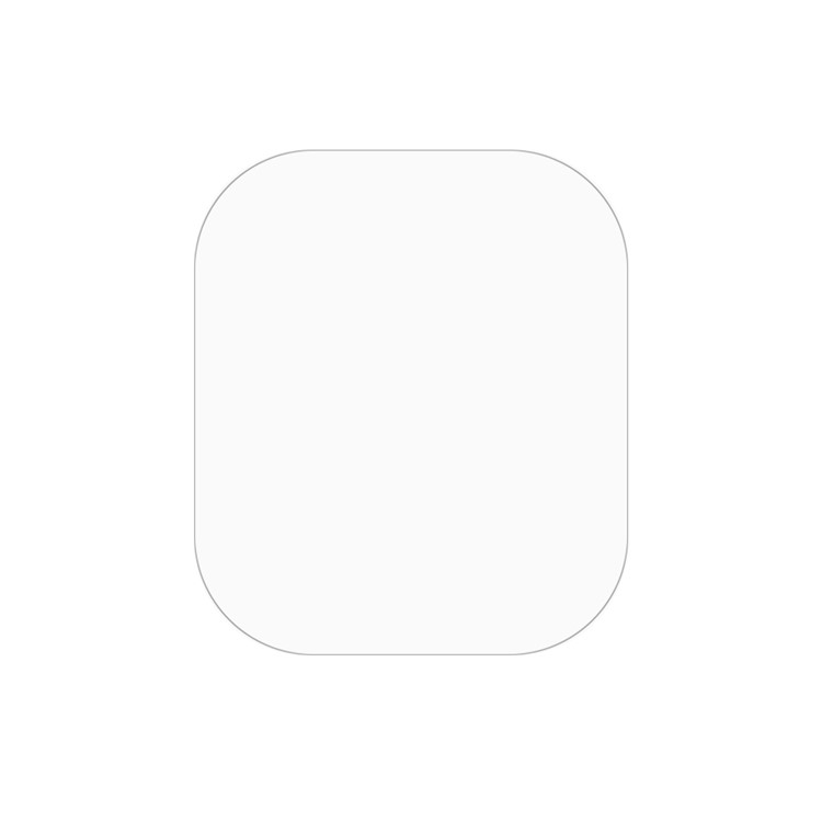 Skærmbeskyttelse til Apple Watch Series 10 46mm bagfra