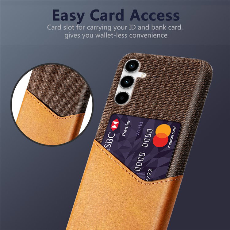 Samsung Galaxy A25 5G Cover med Kortholder - Siden