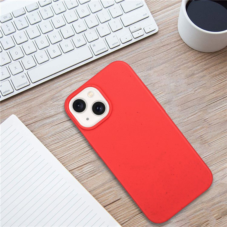 Nærbillede af hvedestrå tekstur på iPhone cover
