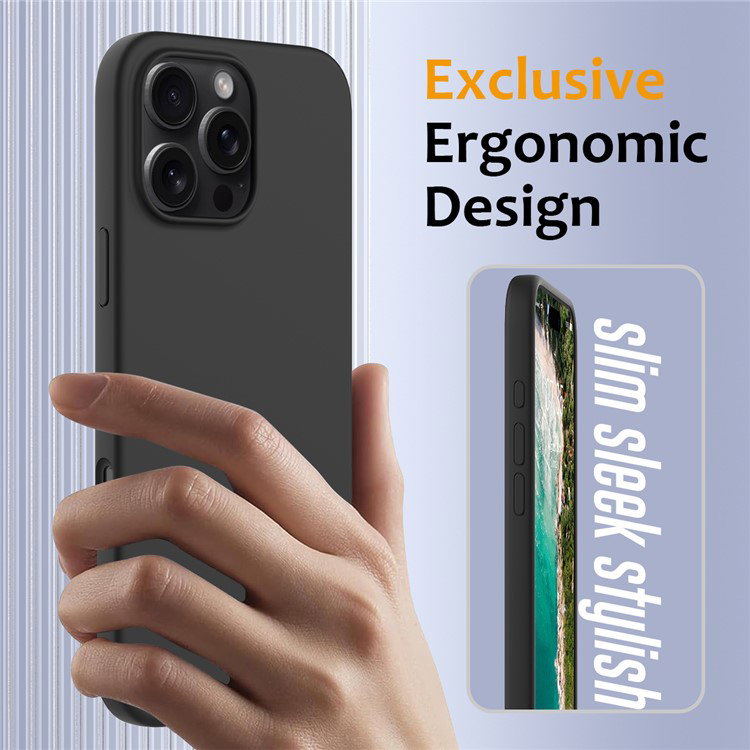 Silicone cover med MagSafe til iPhone 16 Pro Max