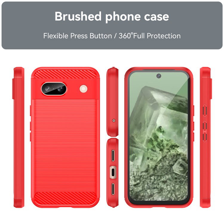 Google Pixel 8a TPU cover i brug