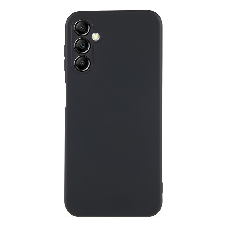 Nærbillede af hævede kanter på sort Samsung Galaxy A16 cover