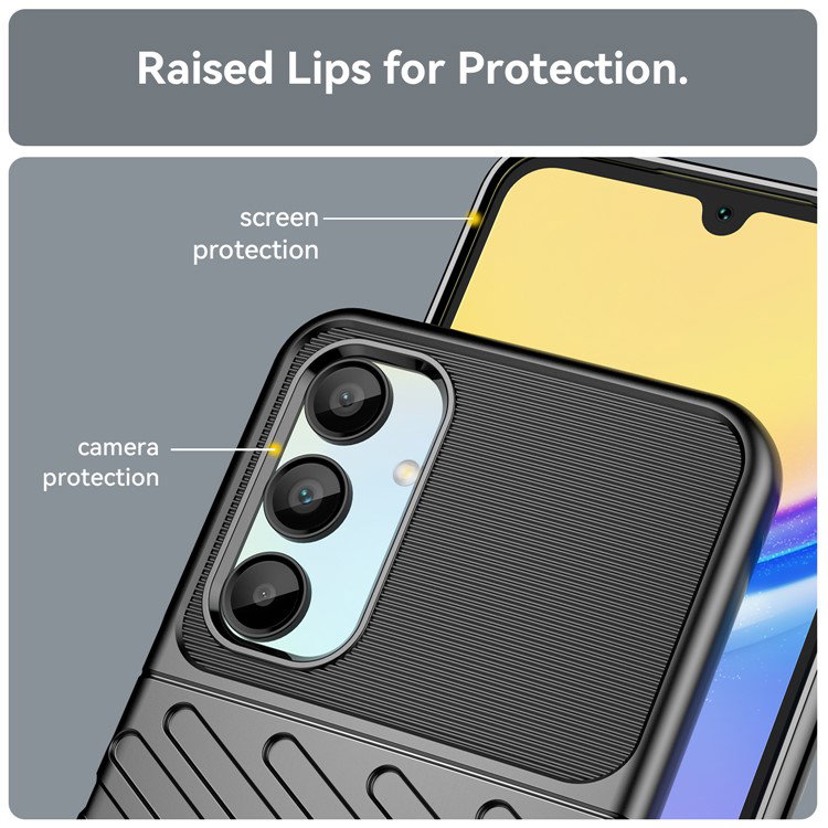 Samsung Galaxy A16 5G cover i sort TPU