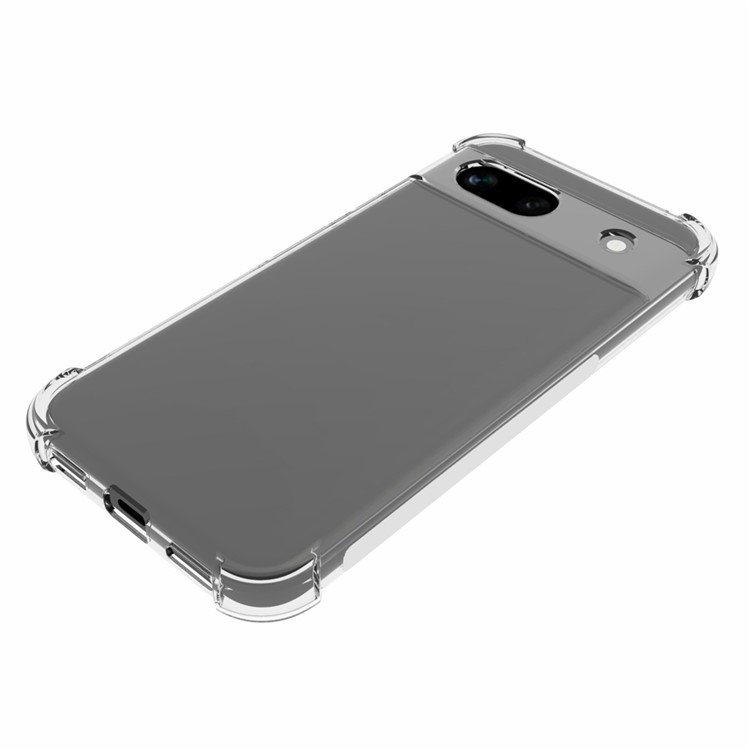 Gennemsigtigt TPU cover til Google Pixel 8a præcise åbninger