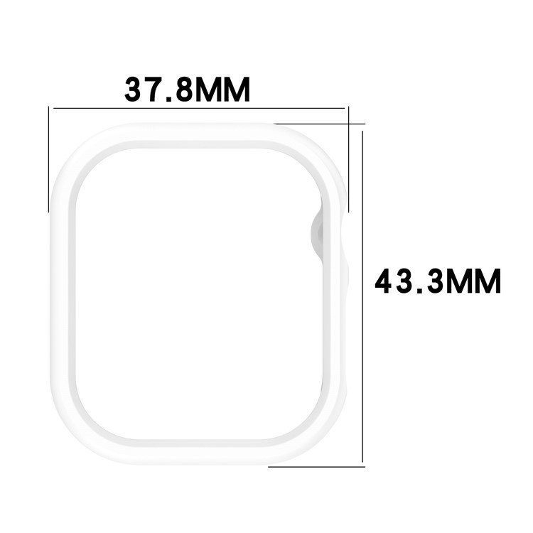 Sidevisning af Apple Watch Series 10 med cover