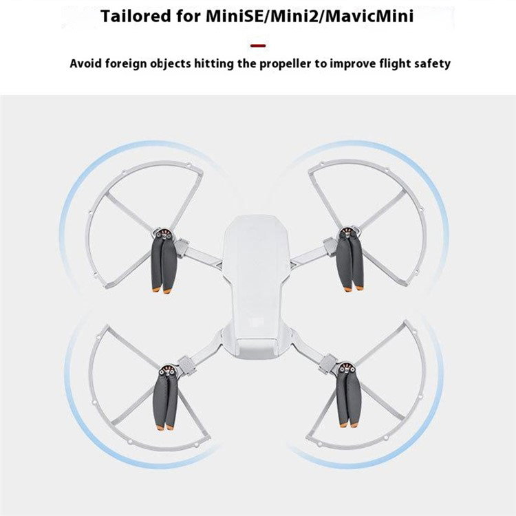 Stabel af DJI Mini propelbeskyttere