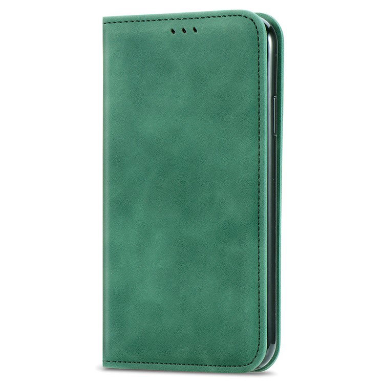 Nærbillede af Xiaomi 14T lædercover materiale