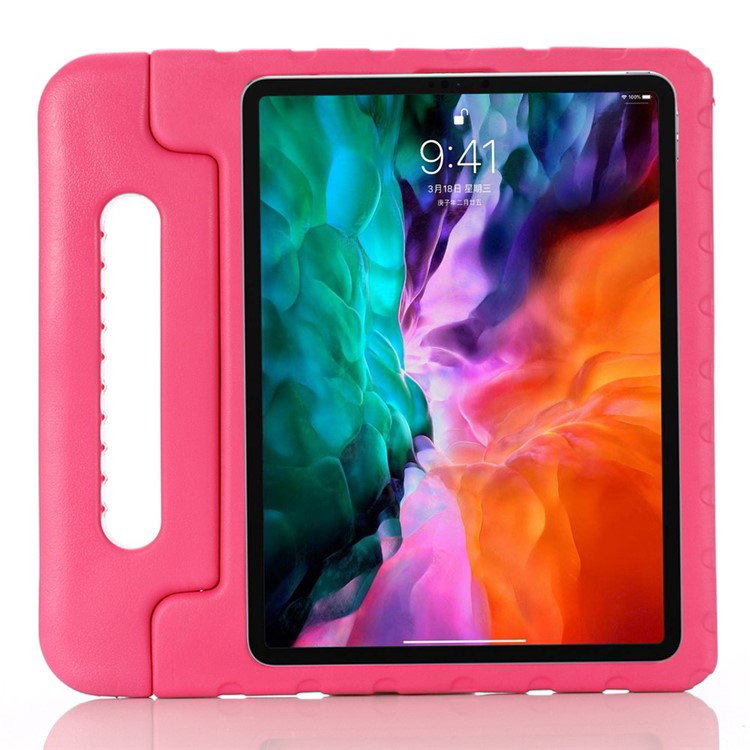 iPad Air 13 (2024) etui i rose farve med kickstand