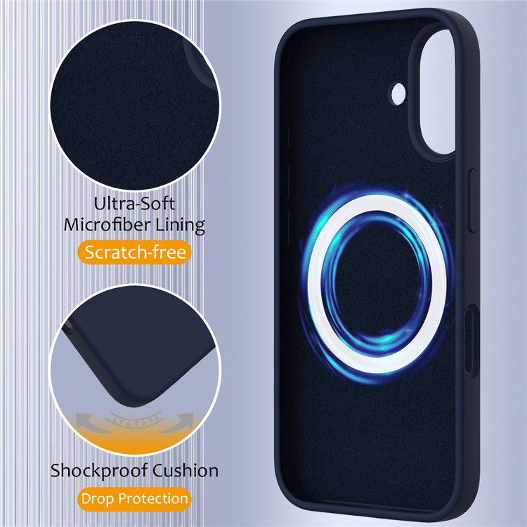iPhone 16 Plus cover med ridsebeskyttelse