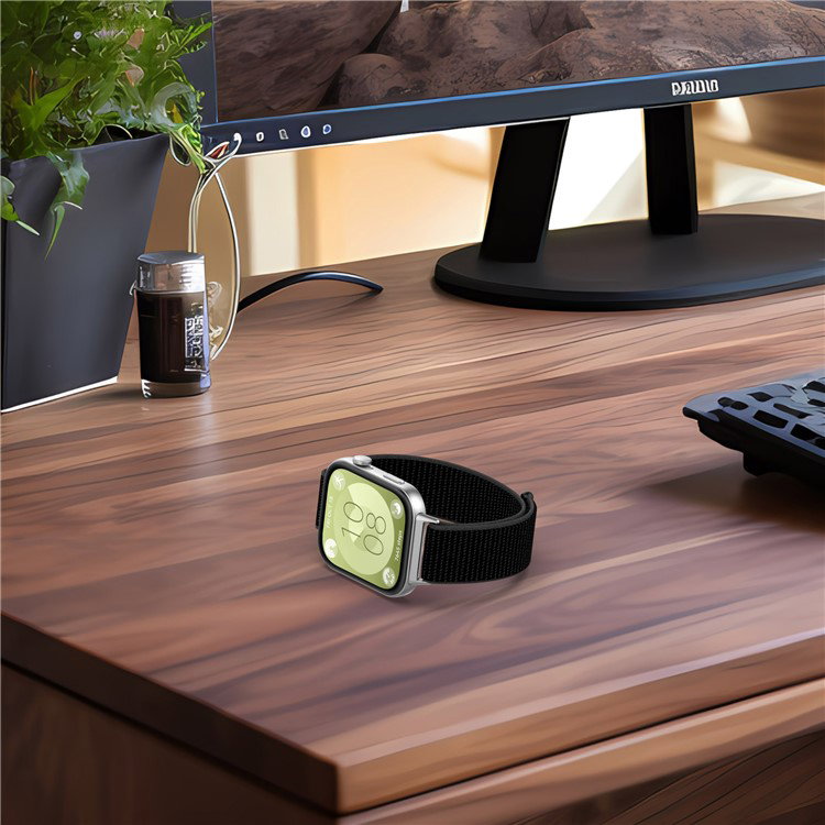 Blå nylon rem til Huawei smartwatch