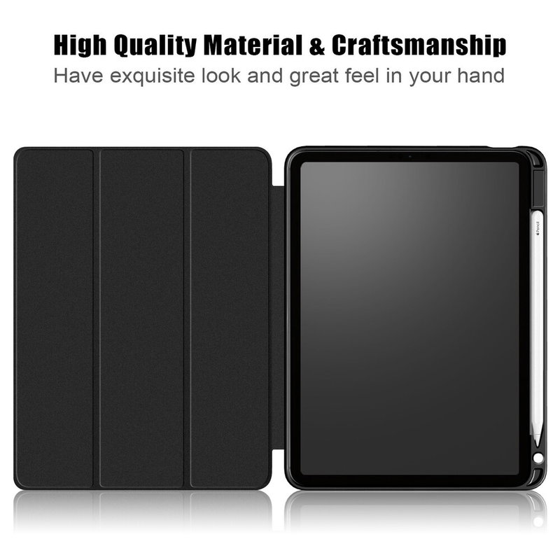 Eksempel på skrivevinkel med iPad Air tri-fold etui