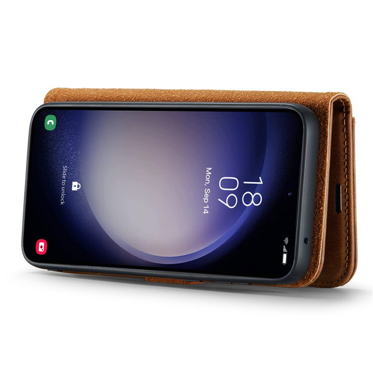 Foldbart standerdesign på lædercover