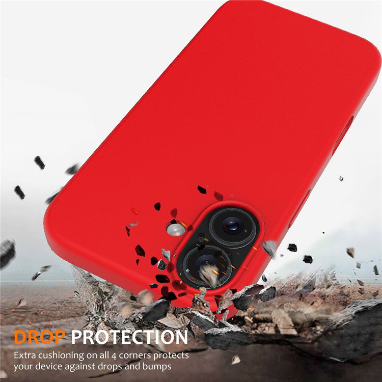 Fleksibelt iPhone 16 Plus cover af silikone